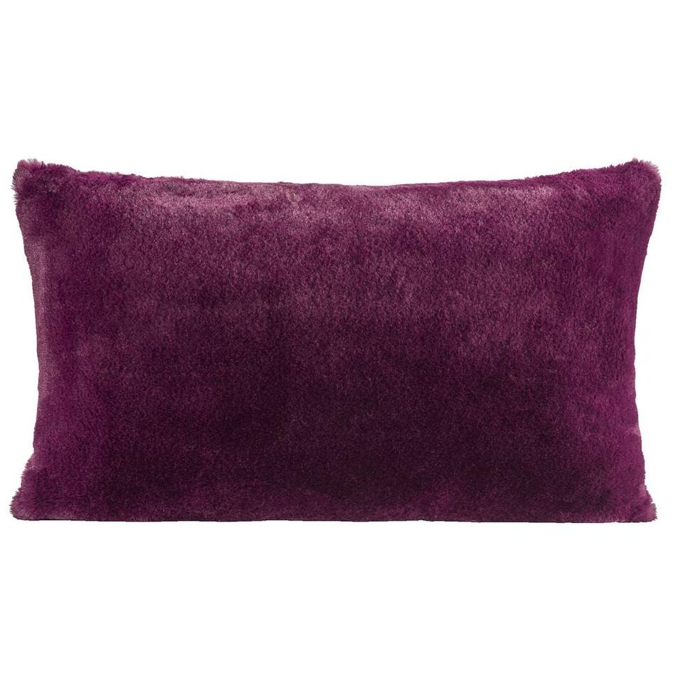 Coussin décoratif Jules - violet - 30x50 cm