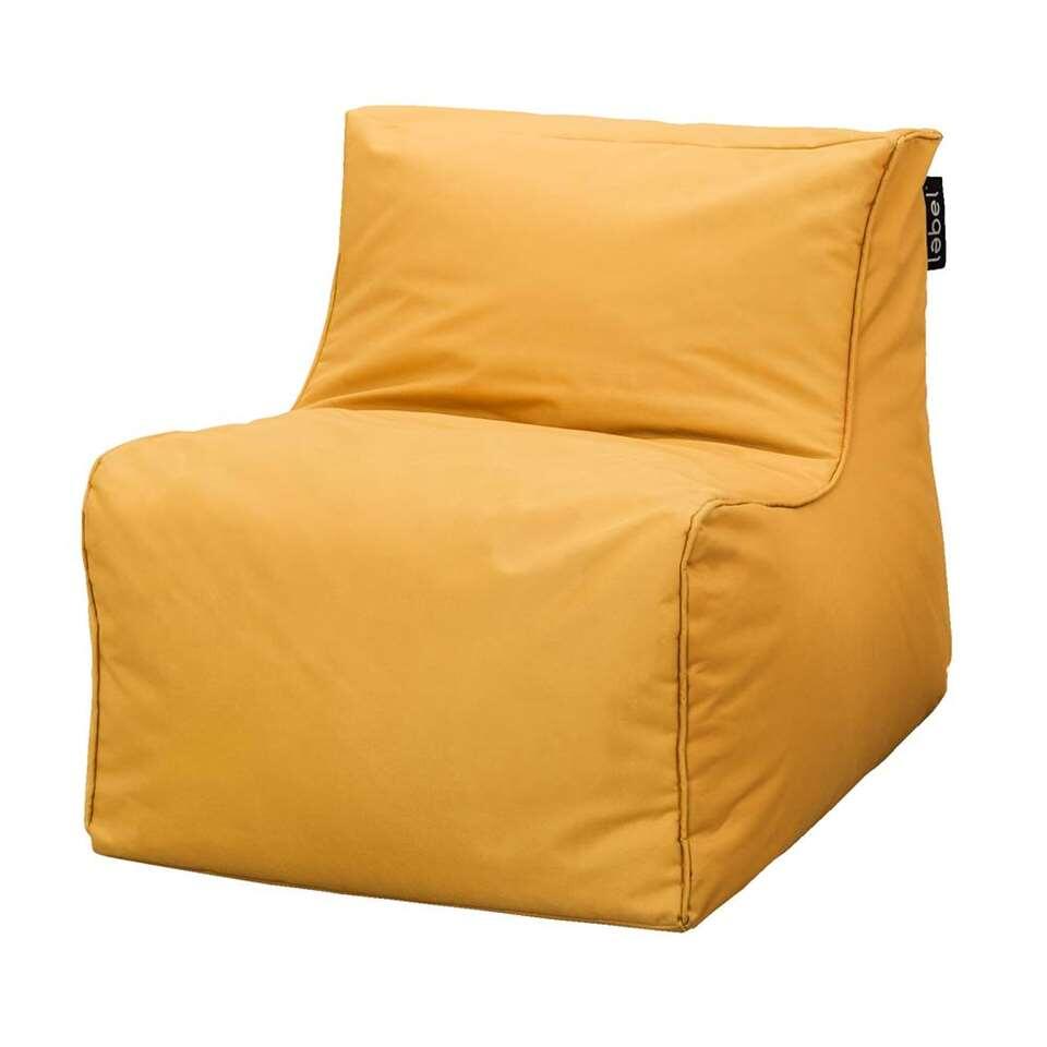 Lebel chaise lounge - jaune ocre - 80x60x65 cm