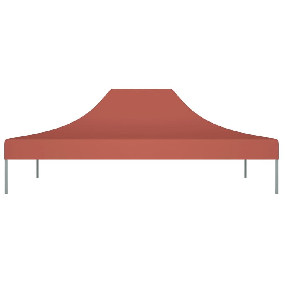 vidaXL Toit de tente de réception 6x3 m Beige 270 g/m²