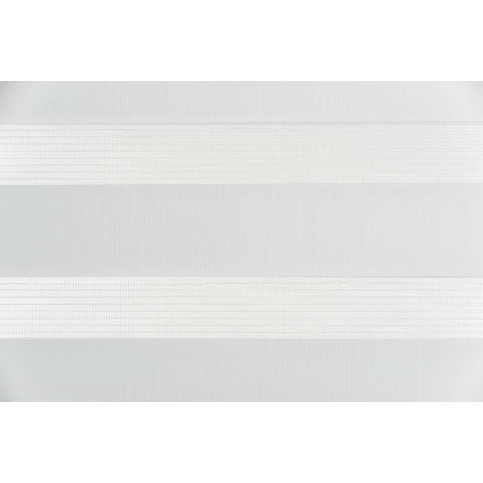 Duo rolgordijn lichtdoorlatend - wit - 60x210 cm