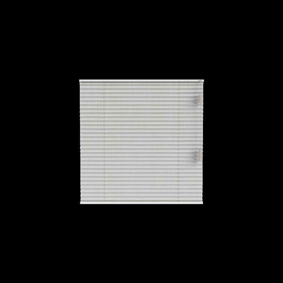 Fenstr plisségordijn Genua enkel 20mm transparant - linnen (25509)
