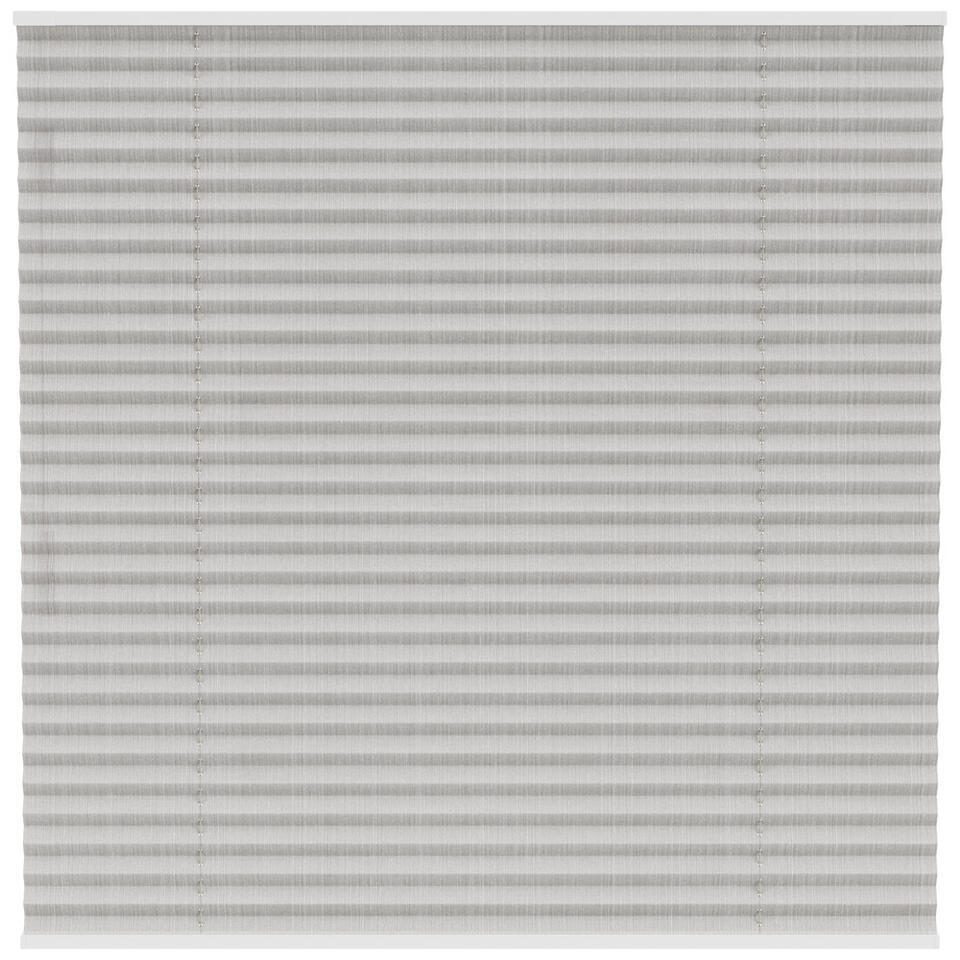 Fenstr plisségordijn Genua enkel 20mm transparant - linnen (25509)