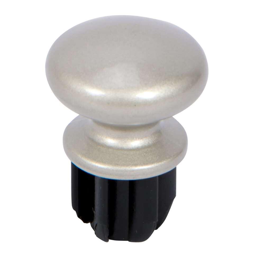 Gordijnroede knop Button 20 mm - champagne (2 stuks)