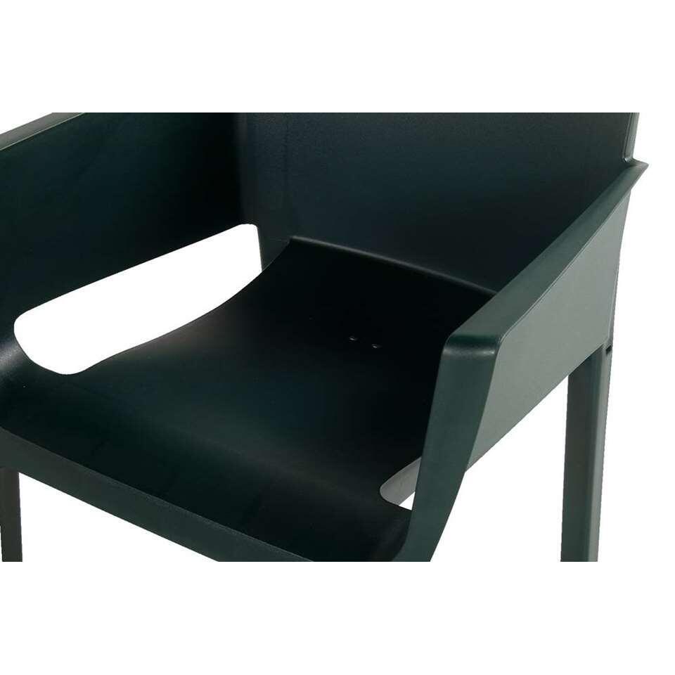 Hartman chaise empilable Evelyn - verte - 84x60x55 cm
