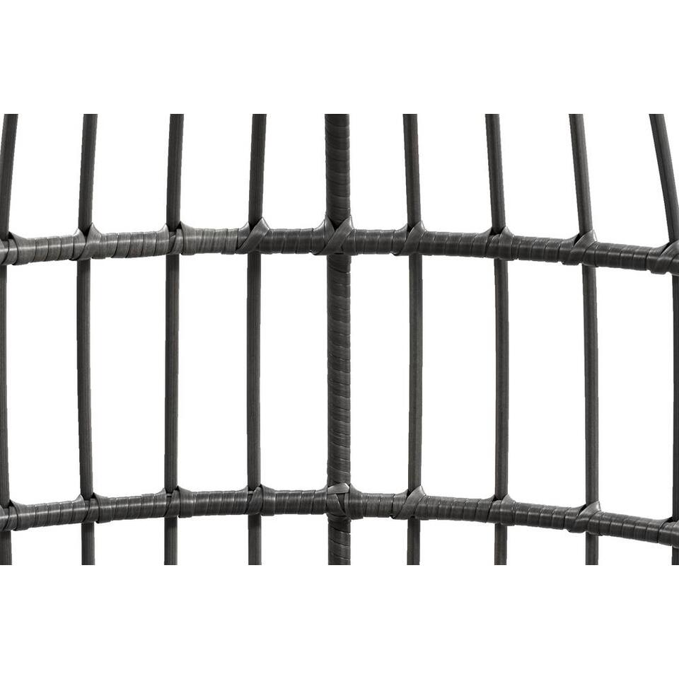 Fauteuil suspendu Brava, pied et système de suspension inclus - gris - 191x96x96 cm
