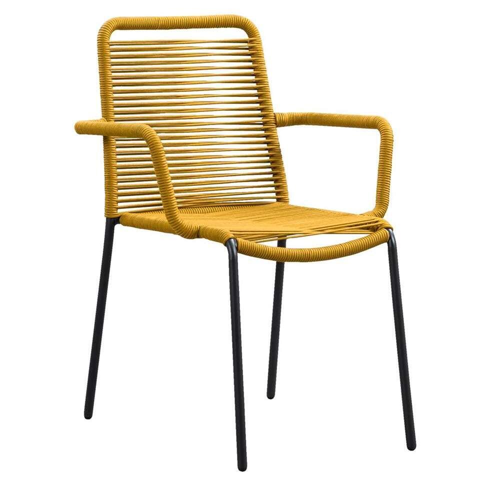 Le Sud chaise empilable Lunas - jaune ocre