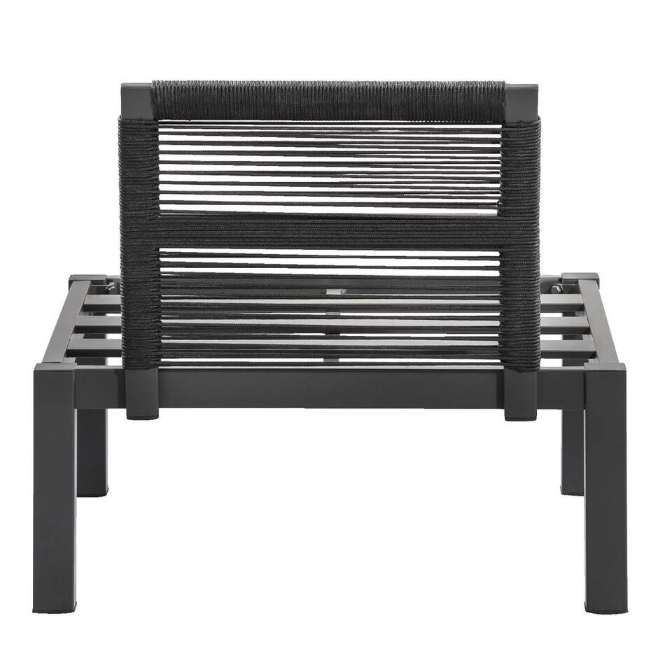 Le Sud fauteuil intermédiaire Ardèche - gris - 78x72x66 cm