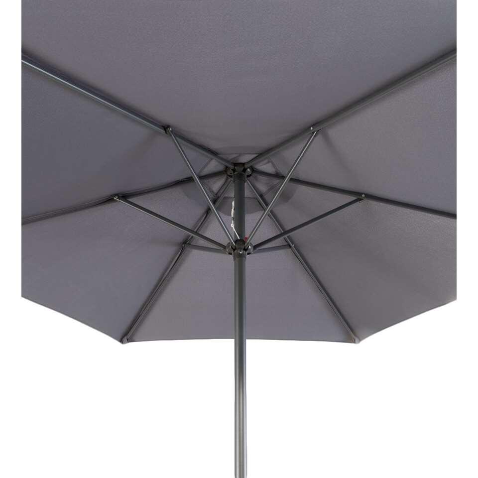 Le Sud parasol Blanca - couleur anthracite - Ø250 cm