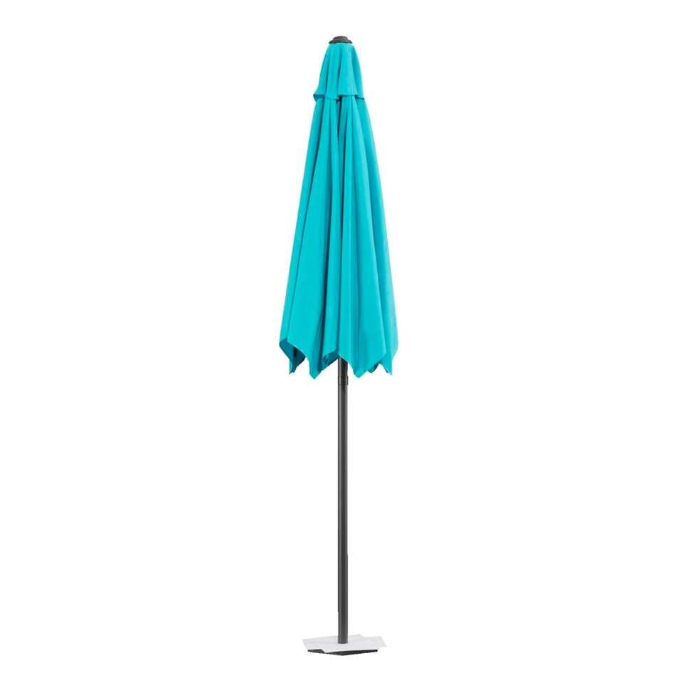 Le Sud parasol Blanca - bleu azur - Ø250 cm