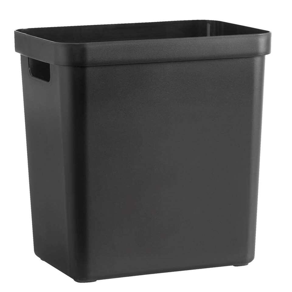 Sigma home box 25 litres - noir - 35,2x25,3x36,3 cm