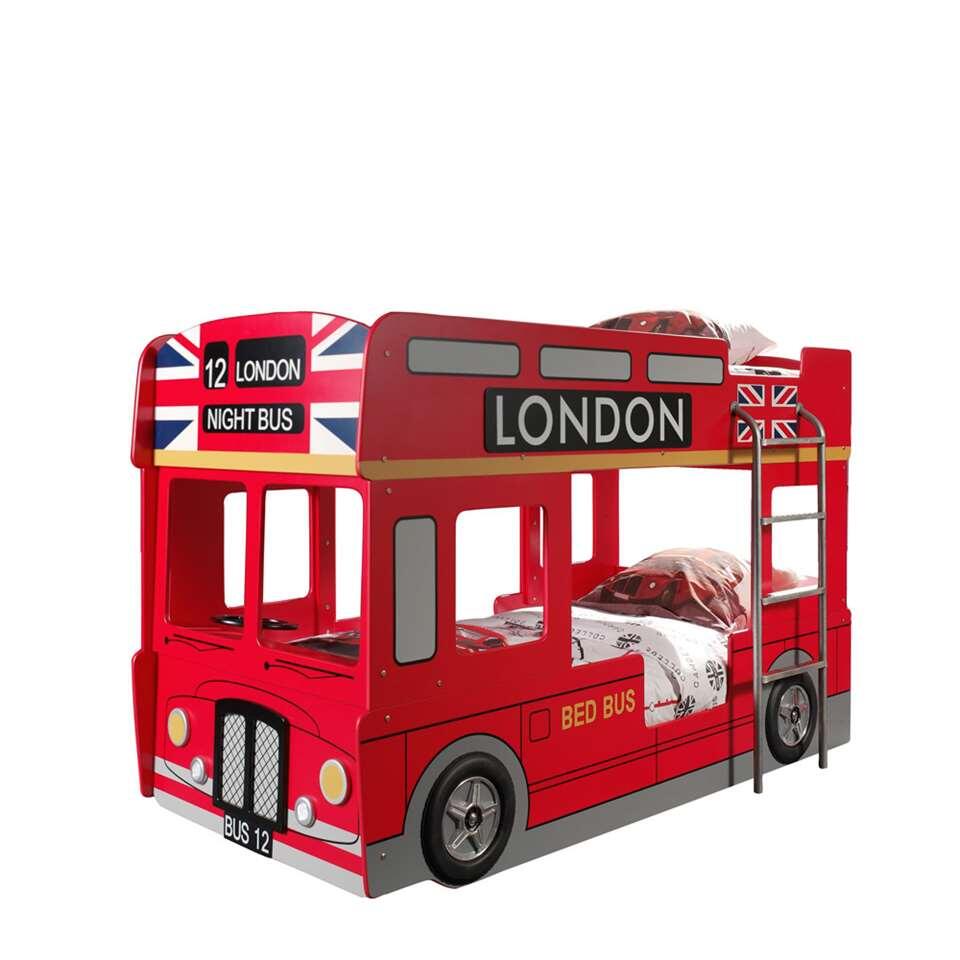 Vipack lits superposés London Bus - LED inclus product