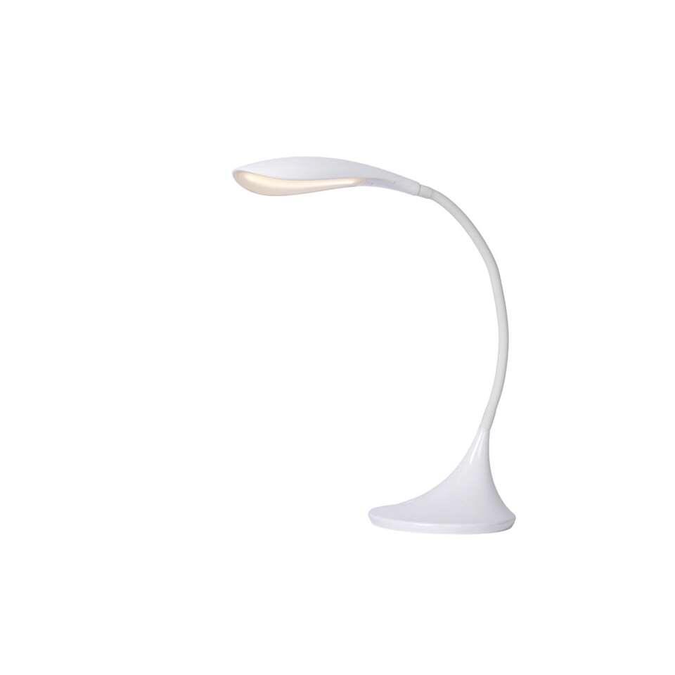 Lucide lampe de bureau Emil LED - blanche - Ø17 cm