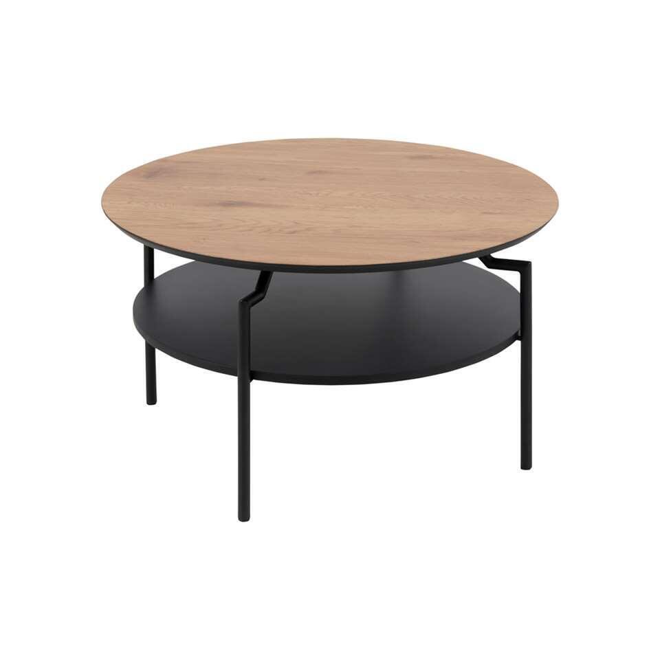Table de salon Soto - couleur chêne - Ø80 cm