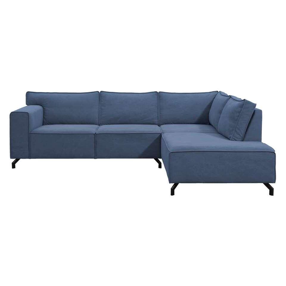 Canapé d'angle Jack - angle à droite - bleu