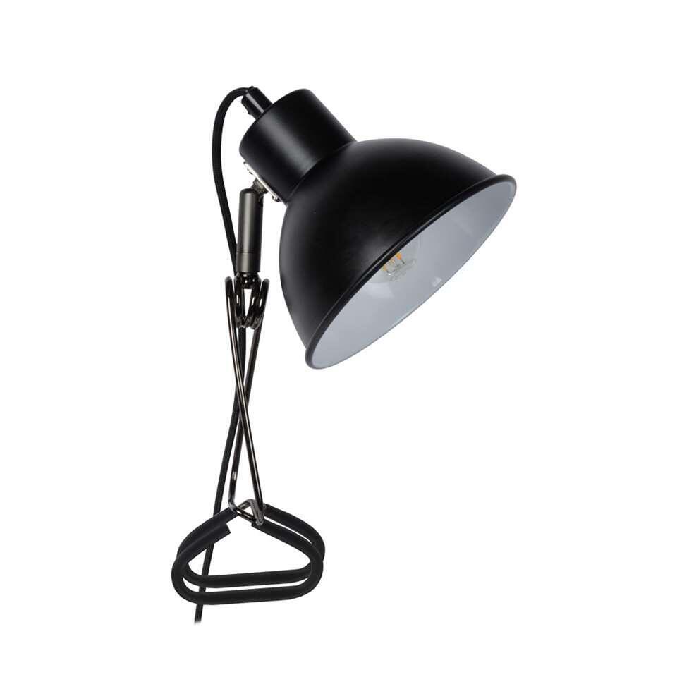 Lucide lampe à pince Moys - noire