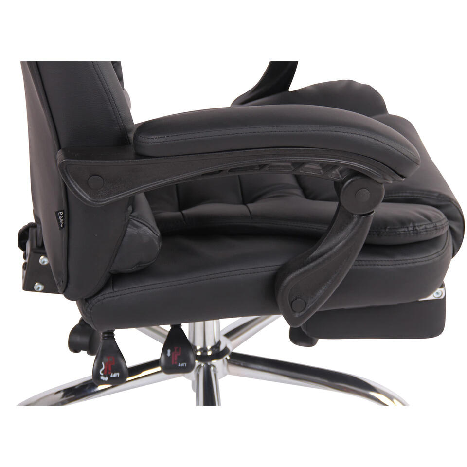 Lexzurn - Fauteuil de Bureau Ergonomique et Pliable,Dossier et Assise Haute  avec Roulettes Silencieuses Charge 150KG - Bureaux - Rue du Commerce