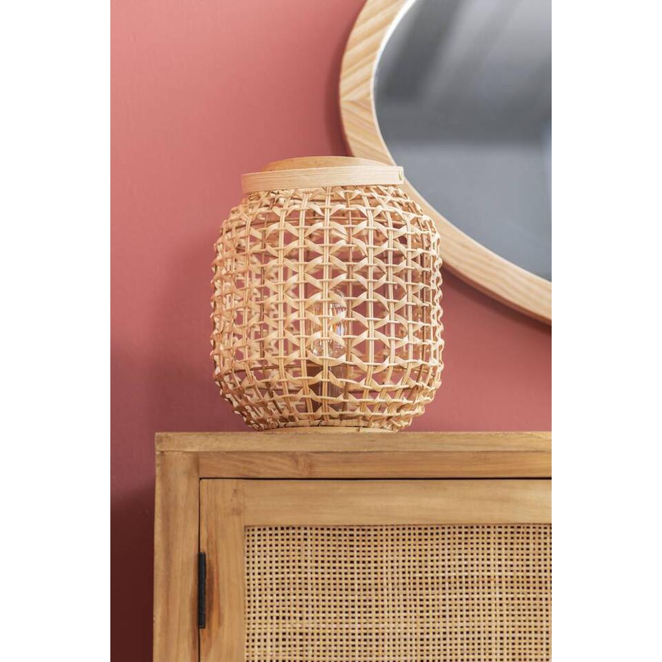 Lampe de table Jafar - couleur naturelle - 38x24 cm